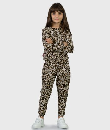 SET - Pants And Shirt Panthera Print