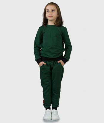 SET - Pants And Shirt Forest Green