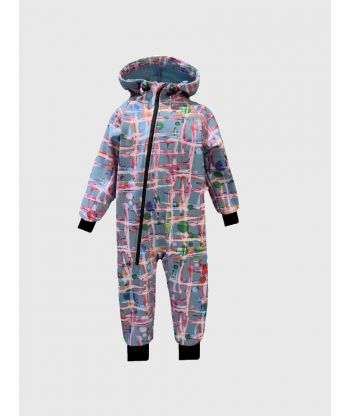 Waterproof Softshell Overall Comfy Multicolor Configuration Jumpsuit